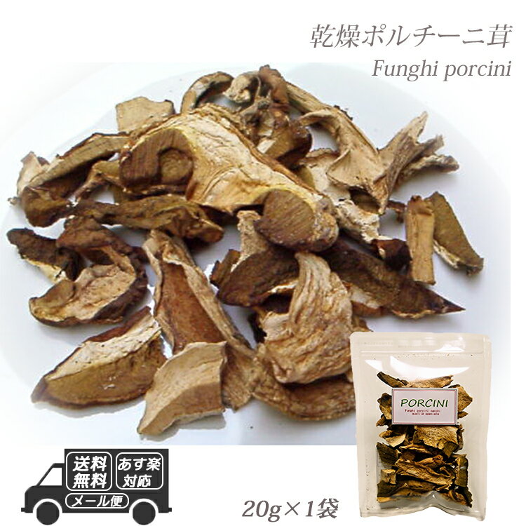 イタリア産 乾燥 ポルチーニ茸 20g 20g×1袋 【メール便】 パスタ 生クリーム リゾット 簡単 小分け 個..