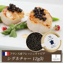 【エントリー&条件達成で最大10倍】 フランス産フレッシュキャビア シグネチャー 12g缶 キャビア 高級 高級食材 おすすめ 美味しい おつまみ 前菜 オード...