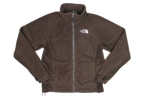 2009年製■THE NORTH FACE　ノースフェイス フルジップフリースジャケット 茶(S)女性