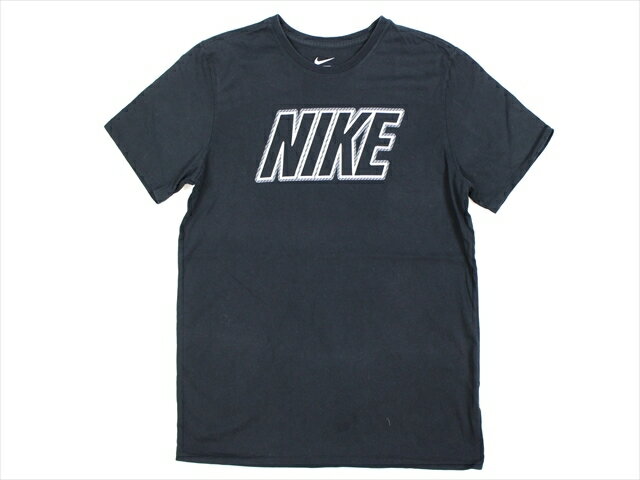 00'S NIKE ナイキ プリントTシャツ(L)黒