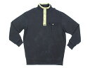 Polo by Ralph Lauren■スナップボタンスウェット　ブラック/2XL ラルフローレン