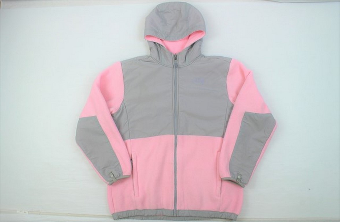 THE NORTH FACE■ウィメンズデナリフーディーフリースジャケット ピンク/GIRLS XL レディースM程 2008年製ノースフェイス