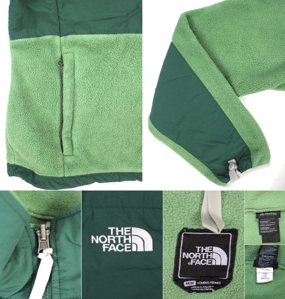 THE NORTH FACE■ウィメンズデナリフリースジャケット グリーン/WOMENS M 2009年製 ノースフェイス