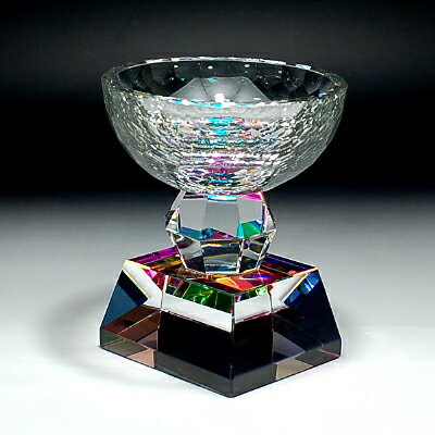 名入れ トロフィー 表彰 受賞 記念品スポーツ トロフィー　【クリスタルトロフィーカップ 大】大会記念 優勝記念 参加記念品 ホールインワン 記念品