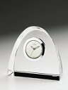 名入れ彫刻 名入れ時計グラスワークスナルミ GLASS WORKS NARUMI(鳴海製陶) アーチ クロック(S)卓上時計 置時計 デスククロック