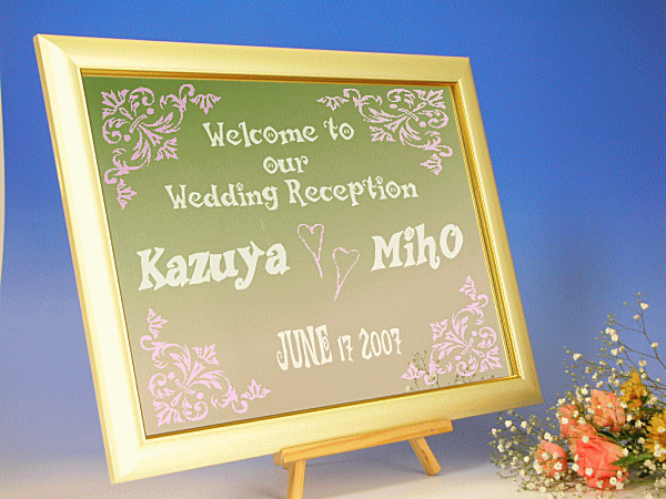 �����륫��ܡ��ɥߥ顼Welcomeboard