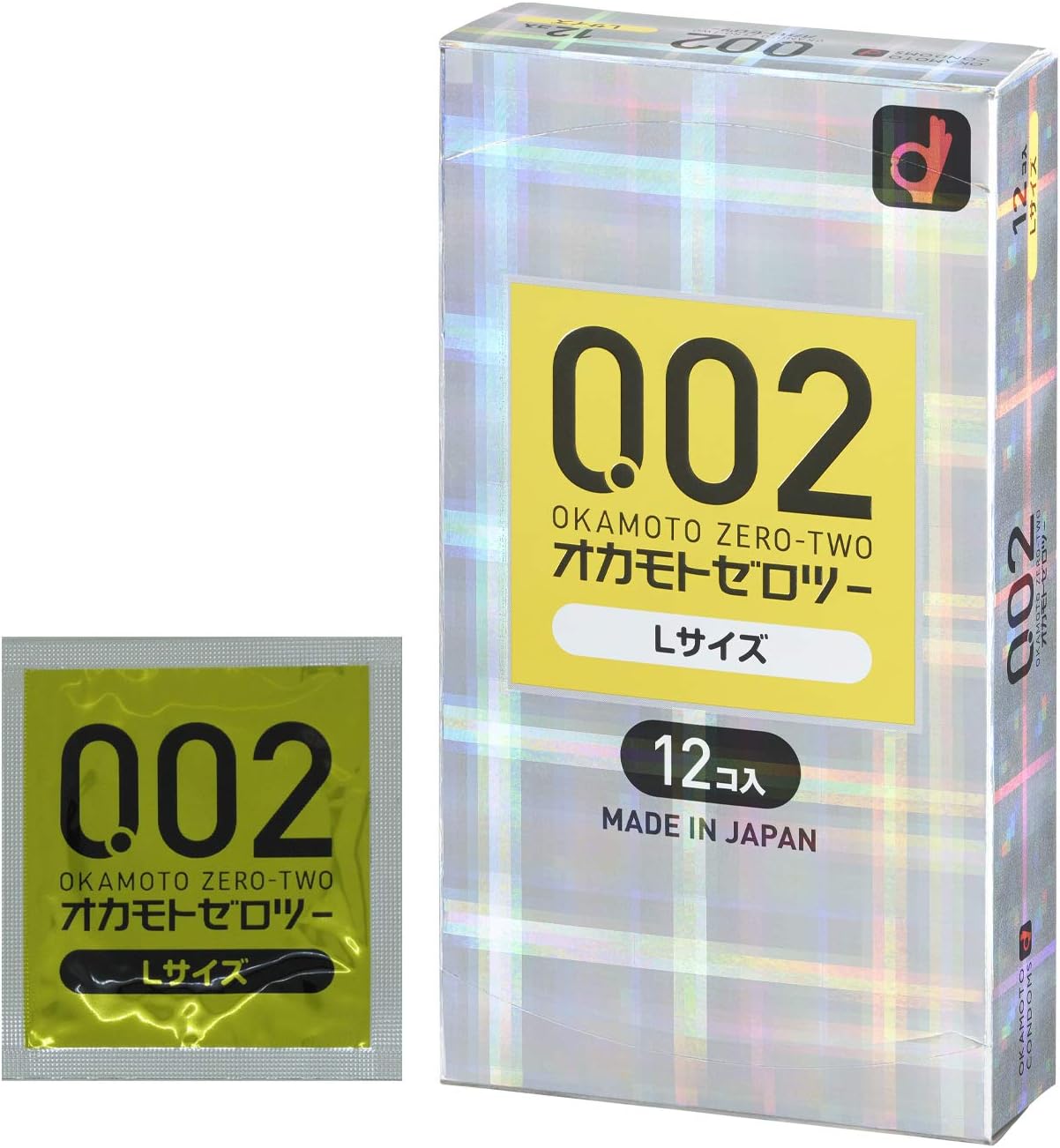 オカモト コンドーム 0.02 オカモト ゼロツー Lサイズ 12個入り