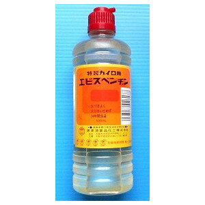 恵美須薬品 特製カイロ用ベンジン エビスベンジン 500ml ポリ瓶入り