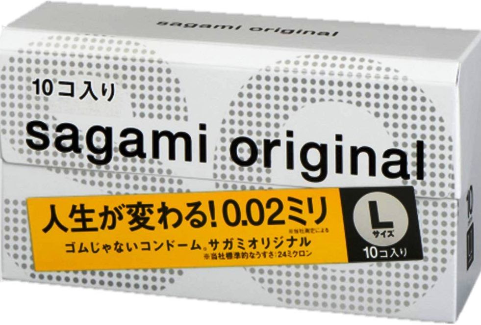 【送料無料】相模ゴム サガミオリジナル 002 Lサイズ 10個入り