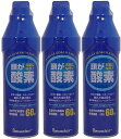 【送料無料 3本セット】リーダー 携帯用 酸素 5リットル入り×3本セット その1