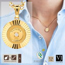 【 ファッション誌 掲載 】 VJ 【 ブイジェイ 】 18金 ネックレス メンズ 18k イエローゴールド 「 Master Piece ダイヤモンド コイン...