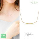 ≪美人百花掲載≫ASOM 18金 ネックレス k18 レディ