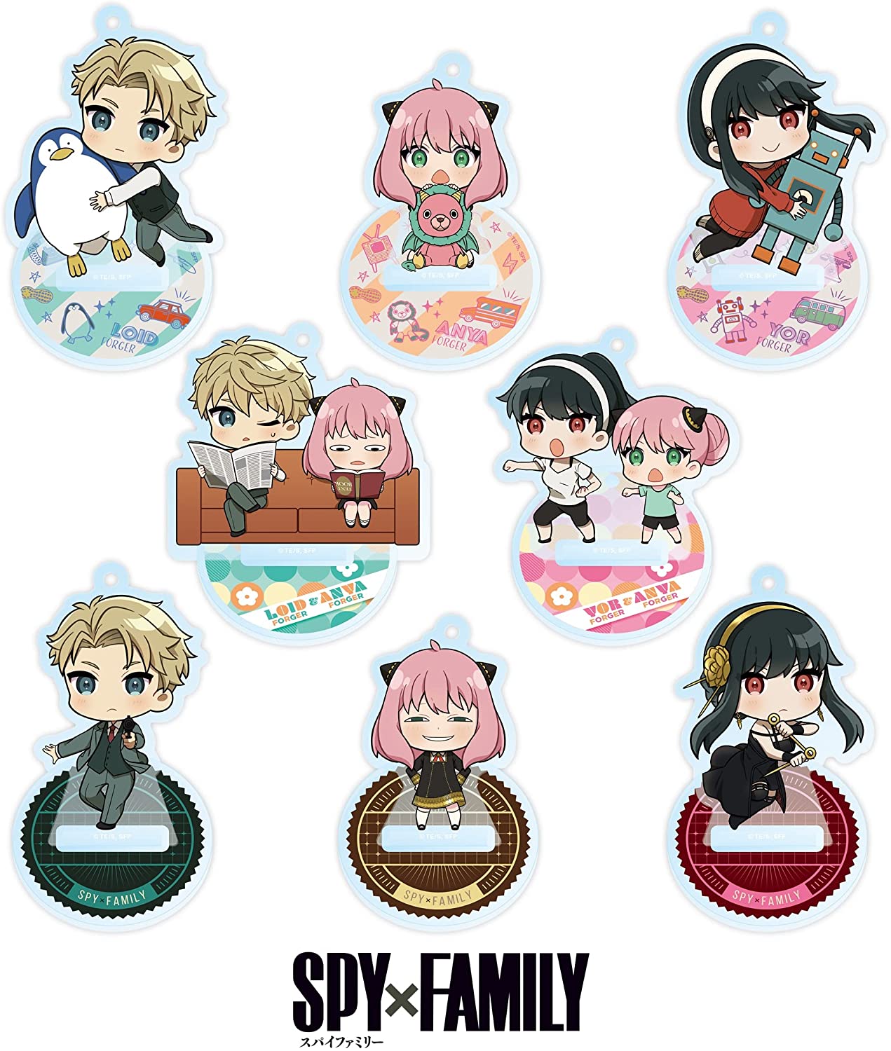 予約 SPY×FAMILY アクリルスタンドフィギュア BOX ※7/下旬発売予定