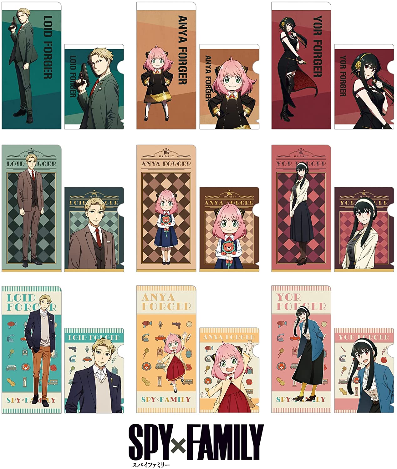 SPY×FAMILY ミニファイルコレクション BOX