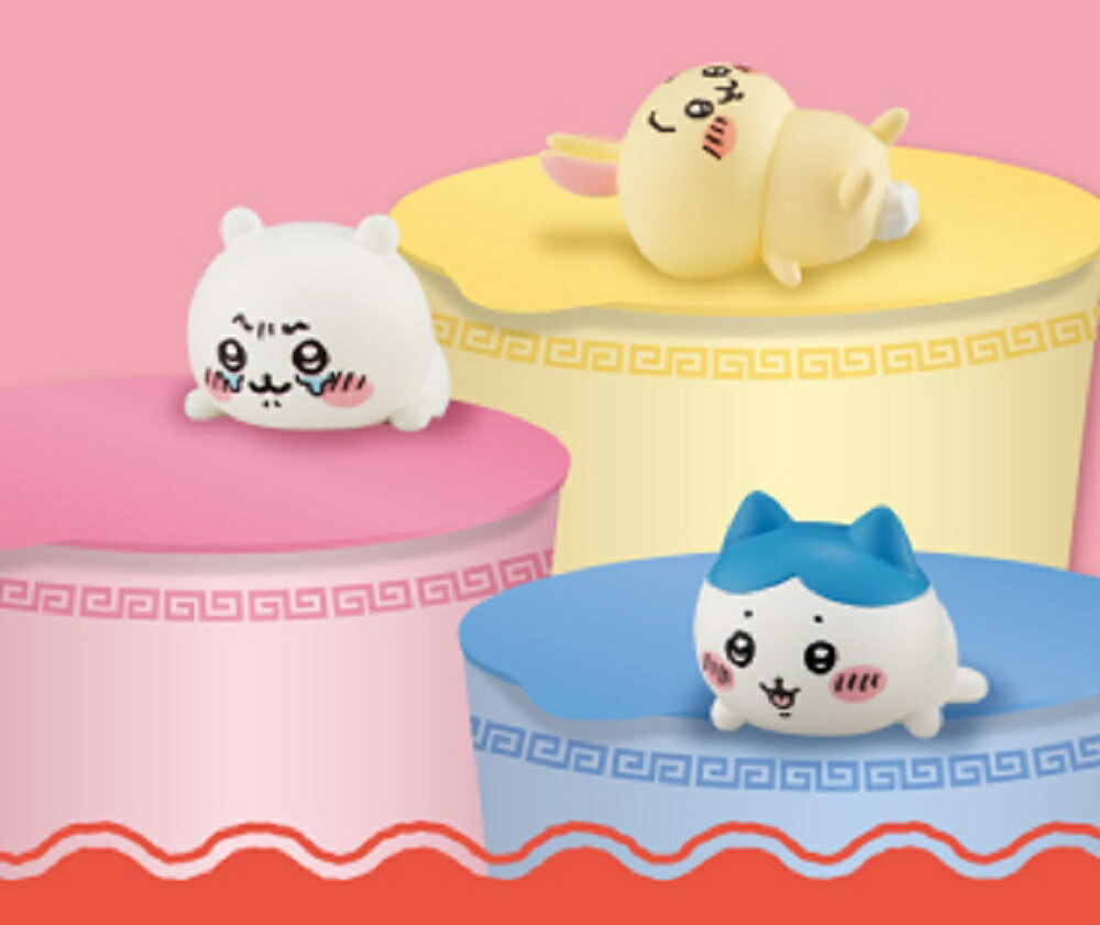 ちいかわ ぬーどるストッパーフィギュアぷち ちいかわ・ハチワレ・うさぎ 3種セットのサムネイル