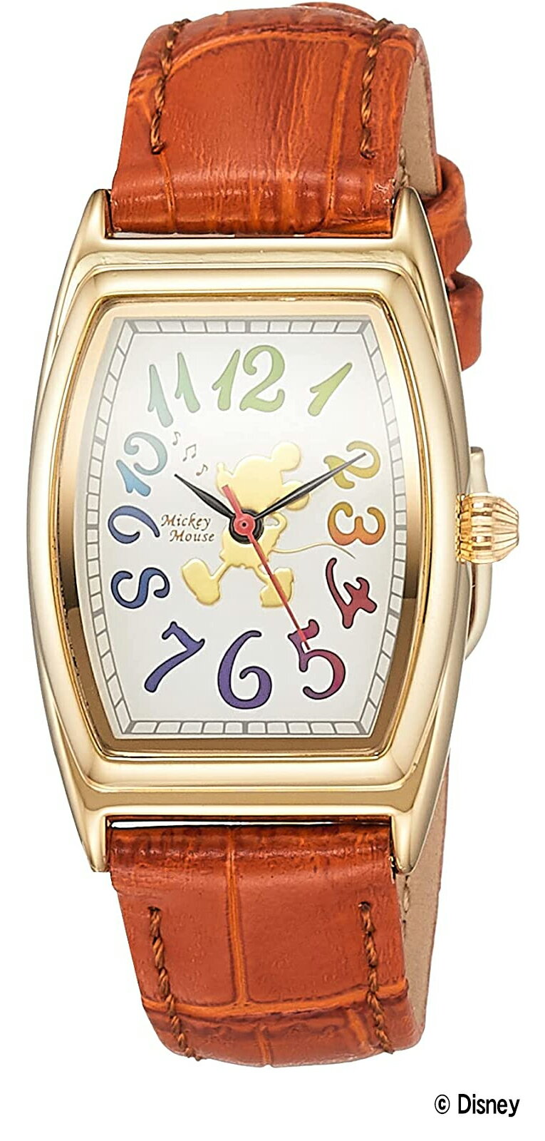 腕時計 ディズニー WD-D05-MK レディース ブラウン