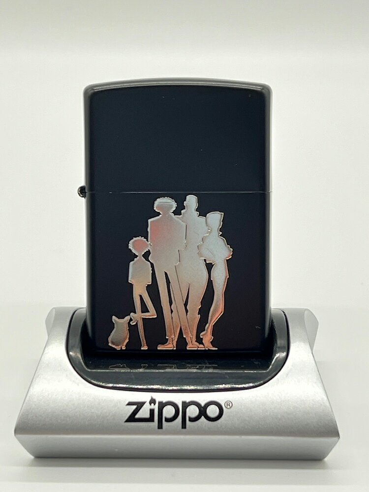 ZIPPO オイルライター カウボーイビバップ ビバップ号クルーシルエット 公式商品 2月中旬発売予定