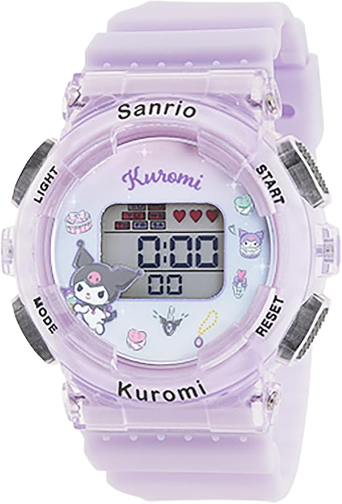 [サンリオ] 腕時計 J-アクシス クロミ デジタルウォッチ CR3C0003-KU ガールズ パープルのサムネイル