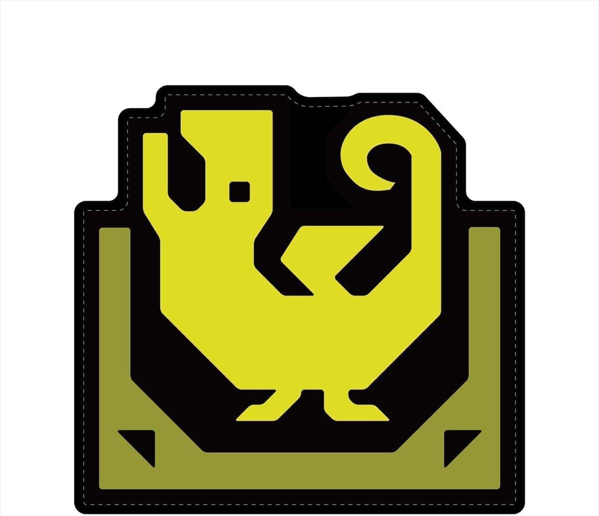 モンスターハンター ダイカットフロアマット シビレ罠アイコン