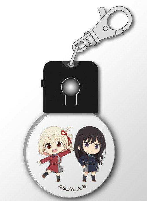 Rakuten - 予約 TVアニメ「リコリス・リコイル」 LEDキーホルダー 千束＆たきな ※5月下旬発売予定