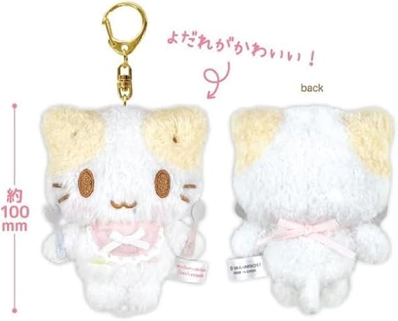 乐天商城 - 予約 マシュマロみたいなふわふわにゃんこ ふるふるマスコット ※6月下旬発売予定