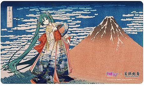 Rakuten - 予約 葛飾北斎×初音ミク 初音ミク×葛飾北斎 iXima デスクマット 凱風快晴 ※5月下旬発売予定