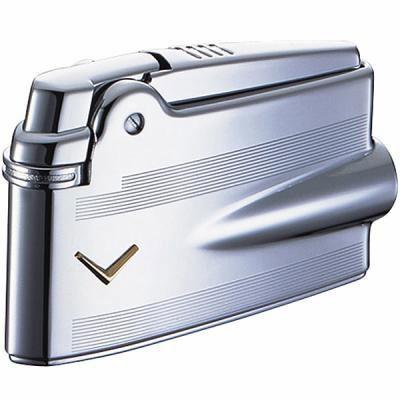 RONSON ロンソン プレミア・ヴァラフレーム フリントガスライター RPV-3005 ク ロームエンジンタンVマーク