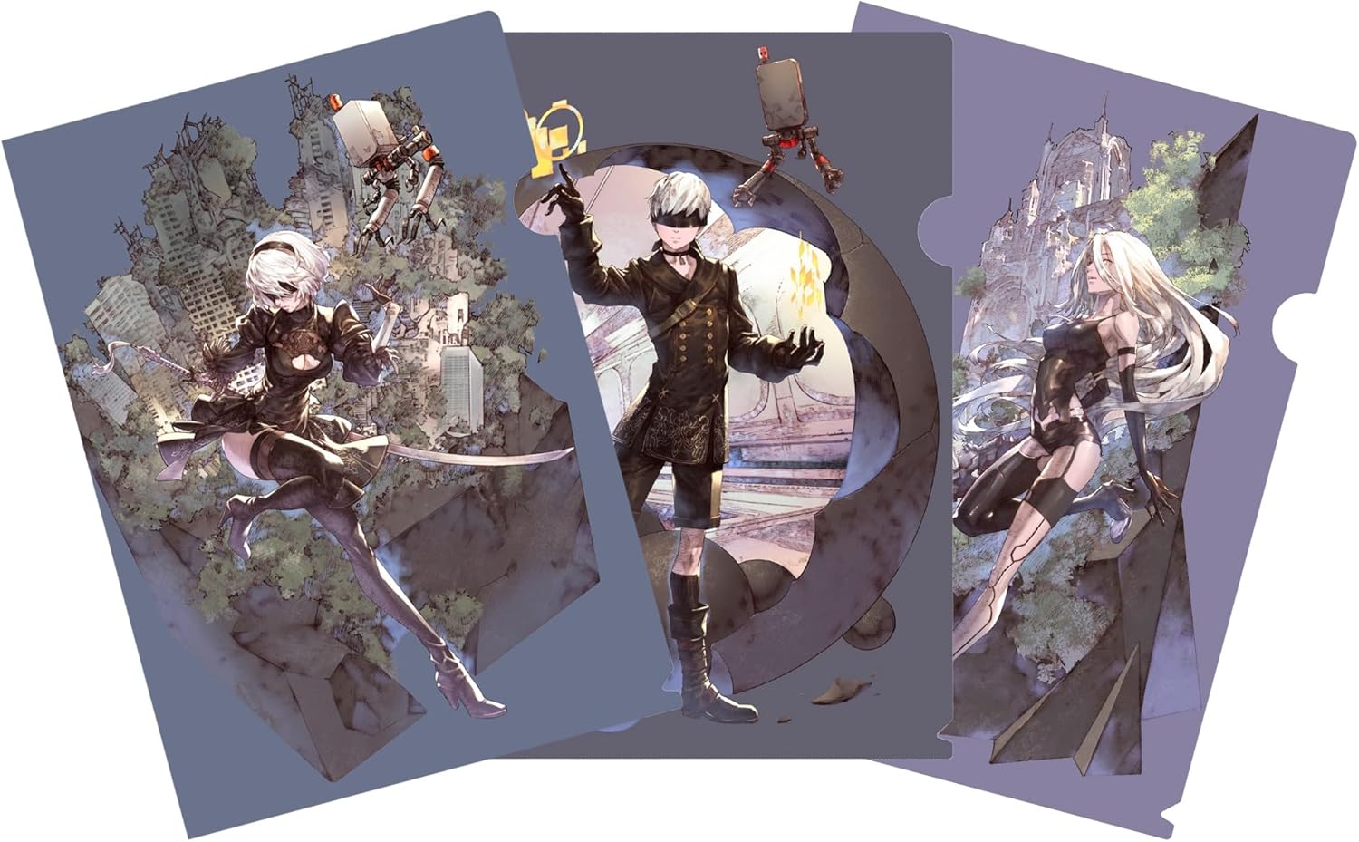 予約 NieR:Automata 9th Anniversary クリアファイル3枚セット ※8月下旬発売予定