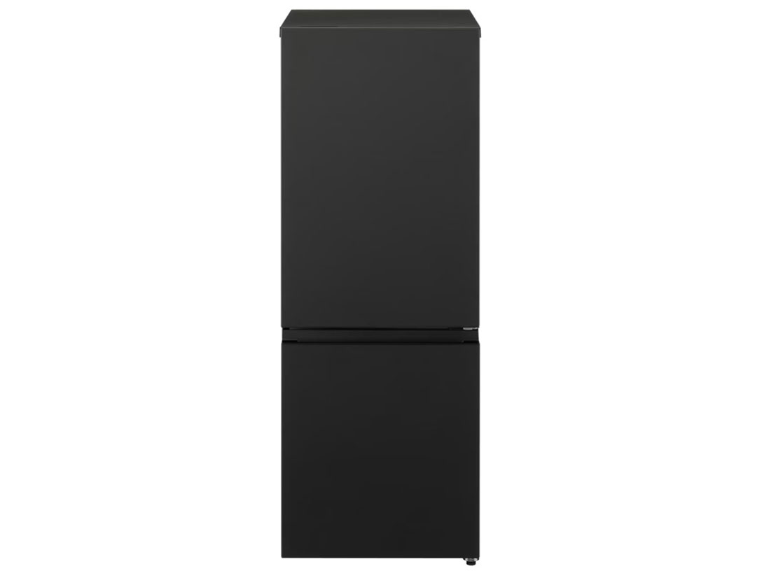 パナソニック NR-B18C3-K [マットブラック] 通常配送商品 仕様タイプ冷凍冷蔵庫ドアの開き方右開きドア数2 ドア使用人数1人冷却方式間冷式(ファン式)ドア素材フラットスチールドア定格内容積180 L冷凍室60L 冷蔵室120L 幅x高さx奥行き幅497x高さ1350x奥行595 mm質量41 kg多段階評価点2.4省エネ基準達成率115%(2021年度)省エネ性マーク(緑)○年間消費電力(50Hz)272 kWh年間消費電力(60Hz)272 kWh年間電気代(50Hz)7344 円年間電気代(60Hz)7344 円カラーマットブラック脱臭○耐熱トップテーブル○パナソニック NR-B18C3-K [マットブラック] 通常配送商品