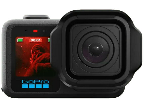 GoPro MISSION 1 PRO CHDHW-011-FW Y通常配送商品 仕様画質8KHDR動画○撮像素子1型デジタルズーム4 倍記録メディアmicroSDカードmicroSDHCカードmicroSDXCカード液晶モニター2.59 型(インチ)手ブレ補正機構○焦点距離15mm～27mmF値F2.8夜間撮影機能○撮影時間300 分タッチパネル○静止画解像度8192×6144メモリー静止画記録形式JPEG/RAWインターフェースUSB-C内蔵マイク4LOG撮影○Wi-Fi○Bluetooth○防水性能20m耐低温性能-20℃幅x高さx奥行き80.1x52.1x44.3 mm本体重量207 gカラーブラック系GoPro MISSION 1 PRO CHDHW-011-FW Y通常配送商品
