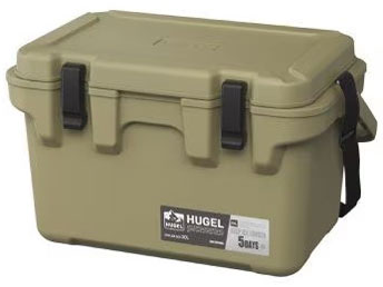 アイリスオーヤマ HUGEL クーラーボックス 20L TC-20R [カーキ] Y通常配送商品