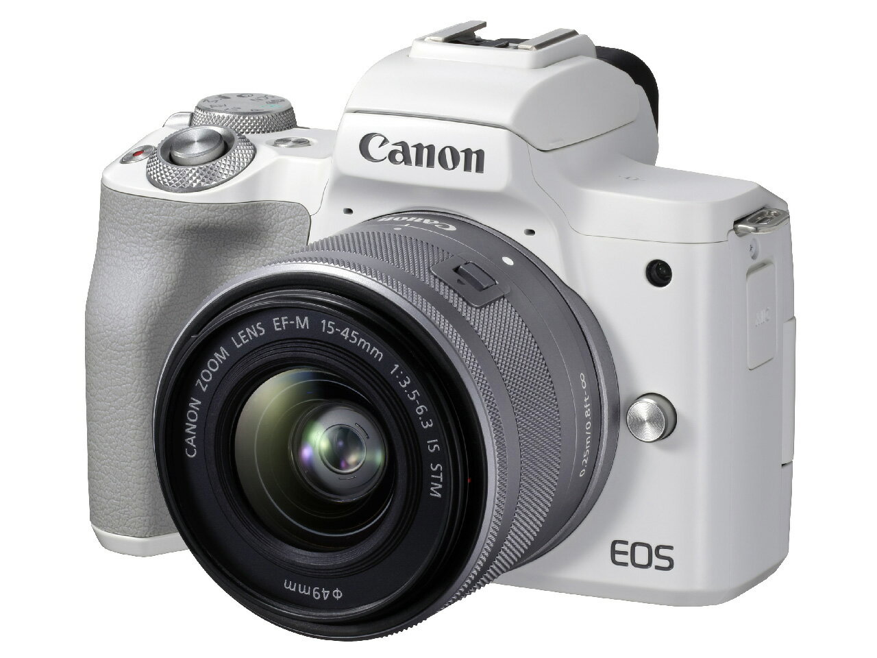 CANON EOS Kiss M2 EF-M15-45 IS STM レンズキット [ホワイト] 通常配送商品