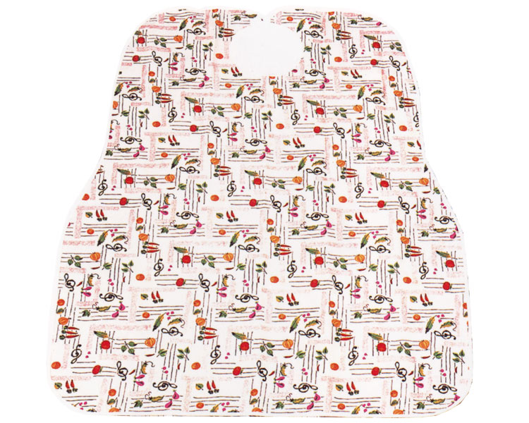 食事用防水エプロン / 400 サックス 1枚