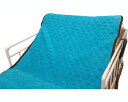 カラーパレットベッドパッド 91cm幅 / サックス アウトレット品 1枚