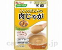 食事関連 食品・健康食品 ・味わい豊かな、なめらかで食べやすいペースト状介護食。・すりつぶした牛肉と、野菜のおいしさがとけこみ、昆布とかつおのうまみがきいた、まろやかな肉じゃが味のペーストです。 ●原材料／小麦粉（国内製造）、デキストリン、牛脂豚脂混合油、牛肉、みりん風発酵調味料、砂糖、乾燥マッシュポテト、パーム油、玉ねぎエキス、しょう油、ポークエキス、こんぶだし、かつおぶしエキス、にんじんエキス、食塩／調味料（アミノ酸等）、増粘剤（キサンタンガム）、香料、乳化剤、カラメル色素、（一部に小麦・牛肉・大豆・鶏肉・豚肉を含む）●栄養成分／（80g当たり）エネルギー100kcal、たんぱく質1.9g、脂質5.4g、糖質10.7g、食物繊維0.3g、ナトリウム270mg、カリウム66mg、カルシウム4mg、リン20mg、鉄0.3mg、亜鉛0.2mg、食塩相当量0.68g●アレルギー／小麦・牛肉・大豆・鶏肉・豚肉●賞味期限／製造後1年6ヶ月●ユニバーサルデザインフード〈区分4・かまなくてよい〉●生産国／日本●ケース入数/40食事関連 食品・健康食品 ・味わい豊かな、なめらかで食べやすいペースト状介護食。・すりつぶした牛肉と、野菜のおいしさがとけこみ、昆布とかつおのうまみがきいた、まろやかな肉じゃが味のペーストです。 ●原材料／小麦粉（国内製造）、デキストリン、牛脂豚脂混合油、牛肉、みりん風発酵調味料、砂糖、乾燥マッシュポテト、パーム油、玉ねぎエキス、しょう油、ポークエキス、こんぶだし、かつおぶしエキス、にんじんエキス、食塩／調味料（アミノ酸等）、増粘剤（キサンタンガム）、香料、乳化剤、カラメル色素、（一部に小麦・牛肉・大豆・鶏肉・豚肉を含む）●栄養成分／（80g当たり）エネルギー100kcal、たんぱく質1.9g、脂質5.4g、糖質10.7g、食物繊維0.3g、ナトリウム270mg、カリウム66mg、カルシウム4mg、リン20mg、鉄0.3mg、亜鉛0.2mg、食塩相当量0.68g●アレルギー／小麦・牛肉・大豆・鶏肉・豚肉●賞味期限／製造後1年6ヶ月●ユニバーサルデザインフード〈区分4・かまなくてよい〉●生産国／日本●ケース入数/40