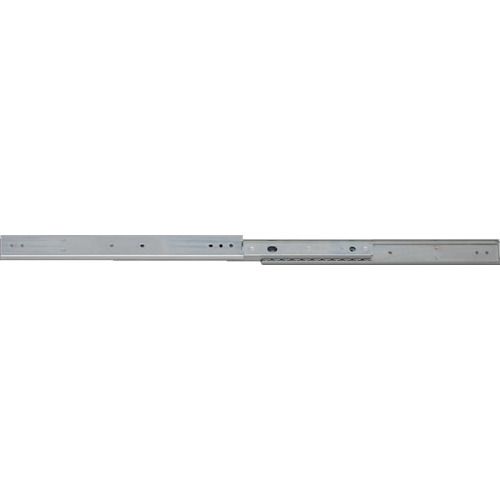 特長:●3メンバーのスライドレールです。　●全長が12inch(304.8mm)から28inch(711.2mm)まであります。　 用途:●自動機器、自動車内装、ショーケースなどに。 仕様:●幅(mm)：19.1●高さ(mm)：35.3●長さ(mm)：660.4●移動距離(mm)：682●定格荷重(N)ペア/垂直：412 仕様2:●中荷重用●3メンバー●取付ねじ：M4バインド小ねじ又はトラス小ねじ　●ストップタイプ 材質／仕上:●冷間圧延鋼（SPCC)●表面処理：ユニクロメッキ特長:●3メンバーのスライドレールです。　●全長が12inch(304.8mm)から28inch(711.2mm)まであります。　 用途:●自動機器、自動車内装、ショーケースなどに。 仕様:●幅(mm)：19.1●高さ(mm)：35.3●長さ(mm)：660.4●移動距離(mm)：682●定格荷重(N)ペア/垂直：412 仕様2:●中荷重用●3メンバー●取付ねじ：M4バインド小ねじ又はトラス小ねじ　●ストップタイプ 材質／仕上:●冷間圧延鋼（SPCC)●表面処理：ユニクロメッキ