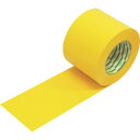 パイオラン 耐久ラインテープ 100mm×50m 黄 1巻 (TL15YE100MM)