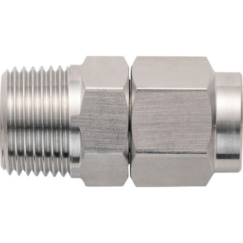 潤工社　ステンレス継手　ニップル（ミリ系列）　6X4mm　　PT3／8　1個 (N6X4PT38SUS)