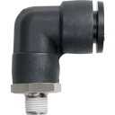 潤工社 ワンタッチ継手Mシリーズ エルボ 4mm PT1/8 1個 (PLBM4PT18PM)
