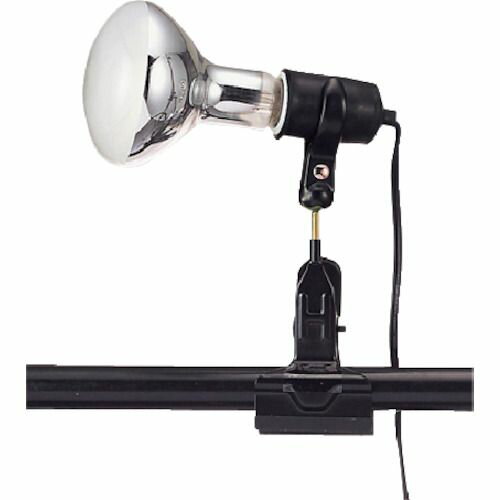 仕様:●高さ(mm)：220●電源(V)：100V●電源：100V 仕様2:●200W／E26以下まで(別売)●クリップはさみ巾：40mm●ゴムコード長さ(m)：2●ゴムキャップ付仕様:●高さ(mm)：220●電源(V)：100V●電源：1...