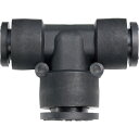 潤工社 ワンタッチ継手Mシリーズ 異径ユニオンテー 6mm−4mm 1個 (PTUM64PM)