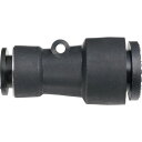 潤工社 ワンタッチ継手Mシリーズ 異径ユニオン 8mm−6mm 1個 (PUM86PM)