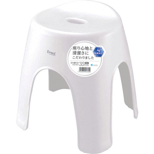 特長:●座り心地と清潔さにこだわりました。 仕様:●色：ホワイト●幅(mm)：365●奥行(mm)：315●高さ(mm)：380 材質／仕上:●ポリプロピレン 注意:●踏み台として使用しないで下さい。特長:●座り心地と清潔さにこだわりました。 仕様:●色：ホワイト●幅(mm)：365●奥行(mm)：315●高さ(mm)：380 材質／仕上:●ポリプロピレン 注意:●踏み台として使用しないで下さい。