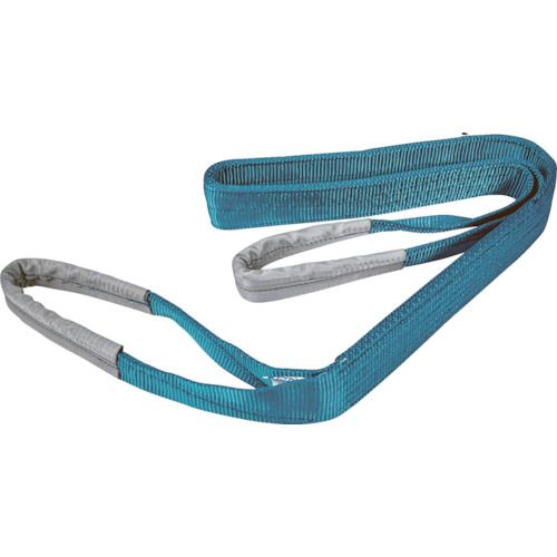 TRUSCO　ベルトスリング　リサイクルポリエステルスリング　JIS3等級　両端アイ形　75mmX4．5m　1本 (T..