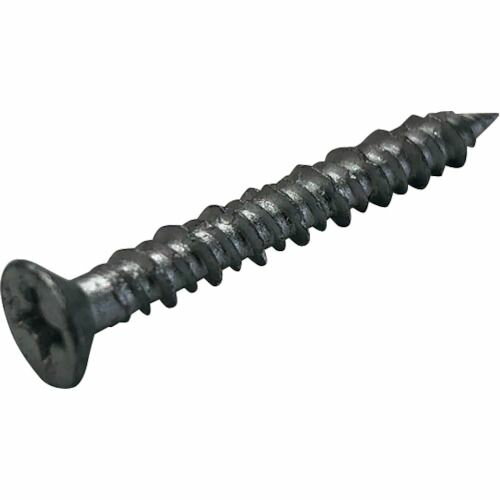 特長:●様々な部材とコンクリート下地への締結、配管サドルなど、軽量物の取付に最適です。●プラグ不要で優れた保持力、高耐食のラスパート処理を採用しています。 用途:●コンクリート下地への配管サドルや案内板等の取付に。 仕様:●呼び径d(mm)：5.3●下穴径(mm)：4.3〜4.5●埋込深さ(mm)：※30推奨●引張最大荷重(kN)：※1.4●穿孔深さ(mm)：埋め込み深さ+10mm●長さ(mm)：35●適合ドライバー：No.2●TL(mm)：30●SL(mm)：5●ねじピッチ(mm)：1.6(16山)●D(頭径)(mm)：9●t(頭高さ)(mm)：3.5 仕様2:●コンクリートビス・プラグレスアンカー●サラ頭●シャープポイント●高低ねじ山 材質／仕上:●鉄(SWCH18A相当)●表面処理：ラスパート 注意:●※埋め込み深さは取付物の厚さ・重量、コンクリートの強度等によって違いますので、用途に合わせてご使用ください。●※引抜強度試験は試験材:JIS A1132に準ずるコンクリート圧縮強度34.4N/mm(の2乗)にビスを25mm埋め込み実施。●※上記引抜強度値は社内実測の平均値であり保証値ではございません。●※注意：大きめの下穴は、引抜強度が低下しますので、ご注意ください。●※注意：作業時は切粉が飛散しますので、安全ゴーグルやヘルメット等をご着用ください。特長:●様々な部材とコンクリート下地への締結、配管サドルなど、軽量物の取付に最適です。●プラグ不要で優れた保持力、高耐食のラスパート処理を採用しています。 用途:●コンクリート下地への配管サドルや案内板等の取付に。 仕様:●呼び径d(mm)：5.3●下穴径(mm)：4.3〜4.5●埋込深さ(mm)：※30推奨●引張最大荷重(kN)：※1.4●穿孔深さ(mm)：埋め込み深さ+10mm●長さ(mm)：35●適合ドライバー：No.2●TL(mm)：30●SL(mm)：5●ねじピッチ(mm)：1.6(16山)●D(頭径)(mm)：9●t(頭高さ)(mm)：3.5 仕様2:●コンクリートビス・プラグレスアンカー●サラ頭●シャープポイント●高低ねじ山 材質／仕上:●鉄(SWCH18A相当)●表面処理：ラスパート 注意:●※埋め込み深さは取付物の厚さ・重量、コンクリートの強度等によって違いますので、用途に合わせてご使用ください。●※引抜強度試験は試験材:JIS A1132に準ずるコンクリート圧縮強度34.4N/mm(の2乗)にビスを25mm埋め込み実施。●※上記引抜強度値は社内実測の平均値であり保証値ではございません。●※注意：大きめの下穴は、引抜強度が低下しますので、ご注意ください。●※注意：作業時は切粉が飛散しますので、安全ゴーグルやヘルメット等をご着用ください。