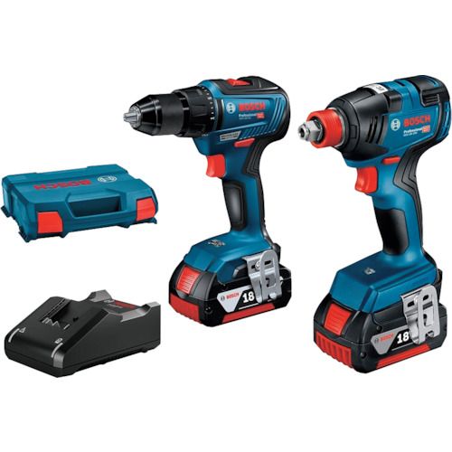 【期間限定 対象商品P2〜20倍】 ボッシュ コンボキット 2in1インパクト＋ドライバードリル 1台 (GDX18V200GSRN)