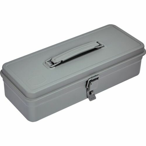 【期間限定!対象商品P2〜20倍】 TRUSCO　トランク型工具箱　333X137X96．8　ライトグレー　1個 (T320LG)