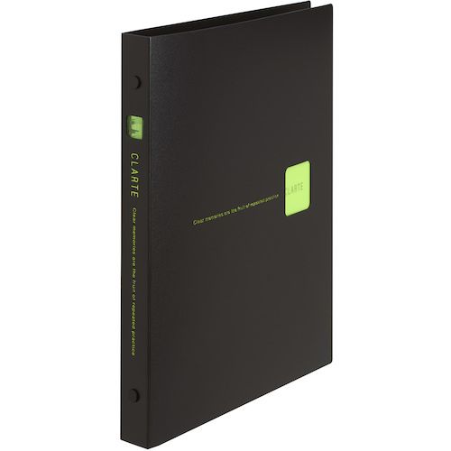 maruman　A5　バインダー　クラルテ　グリーン　1冊 (F41403)