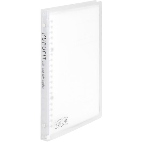 A5 Size - 【期間限定!対象商品P2〜20倍】 maruman　A5　バインダー　クルフィット　クリア　1冊 (F09198)
