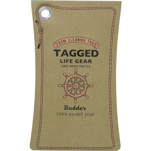NOTE - 【期間限定!対象商品P2〜20倍】 TAGGED　タグドライフギア草色　Lラダー　1冊 (TALG1260L)